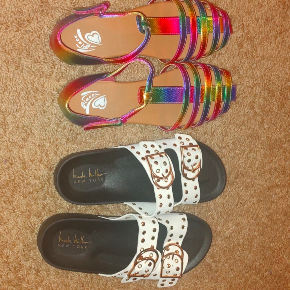 Sandals and dressy shoes